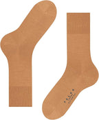 FALKE Men's Airport Dress Socks, Premium Merino Wool Cotton Blend, Sustainable Luxury, Eco-Friendly Business Casual, 1 Pair