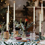 20 Pack Ivory Taper Candles 12 Inch Tall 3/4 Inch Thick Burn 10 Hours