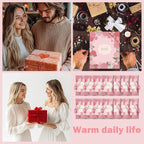 SCENTORINI Scented Sachets for Drawers and Closets, Rose Scent 14 Pack, Long-Lasting Sachets Bags Wardrobe Freshener, for Drawers, Closets, Cars