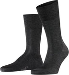 FALKE Men's Tiago Dress Socks, Sustainable Cotton, Crew, 1 Pair