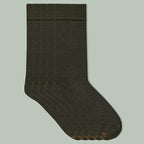 VRD Men’s Dress Socks, Bamboo 5-Pack Mens Socks, Mid Calf Length, Crew Socks Gift for Men Shoe Size 8-13