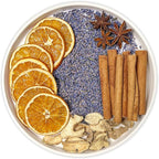 Potpourri Simmering, Cozy Nights Stovetop Potpourri with Cinnamon, Ginger, Lavender, Anise Star and Orange, Simmer Pot Ingredients for Home Fragrance, Housewarming, Hostess Gift