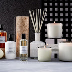 LAFCO New York 3-Wick Candle, Champagne - 30 oz - 120-Hour Burn Time - Reusable, Hand Blown Glass Vessel - Made in The USA