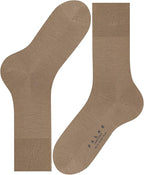 FALKE Men's Airport Dress Socks, Premium Merino Wool Cotton Blend, Sustainable Luxury, Eco-Friendly Business Casual, 1 Pair