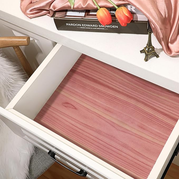 10 Sheets Drawer Liners for Dresser Scented Drawer Liners Non Adhesive Scented Paper for Fragrant Home Shelf Closet