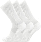 TCK Moisture Wicking Work Crew Socks for Men & Women- 9-11/10-13/13-15 Cushioned Boot Socks 6-pack 3-pack 12-pack