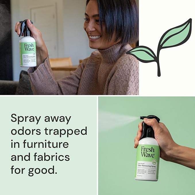 Fresh Wave Odor Eliminator Spray & Air Freshener, 8 fl. oz., Natural Ingredients