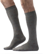 Pierre Henry Over the Calf Socks for Men (3 pairs) | Cotton Over the Calf Dress Socks | Long Socks Designed to Stay up 12+ hr
