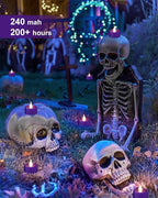 BEICHI Purple Flameless Candles, 24-Pack LED Tea Lights Candles Battery Operated, Electric Fake Tealight Candles, Votive Candles Bulk for Halloween, Christmas, Party, Mardi Gras