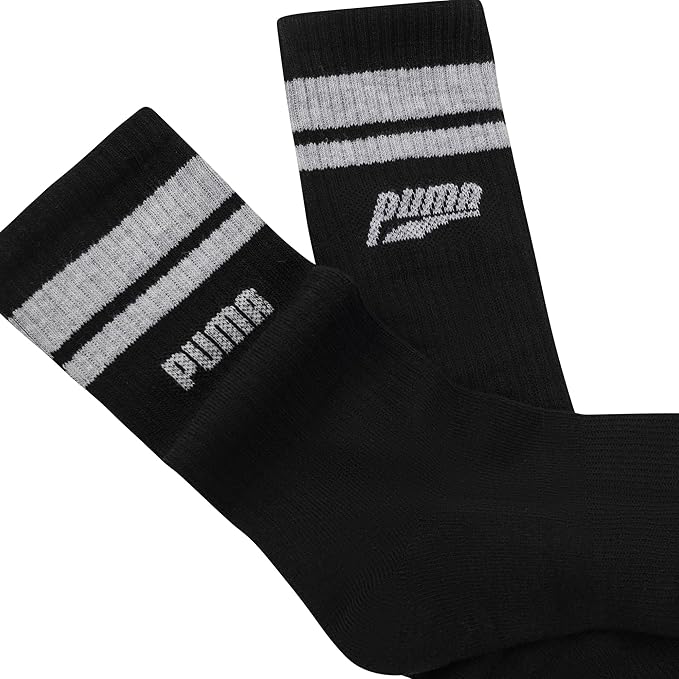PUMA mens 6 Pack Crew Socks