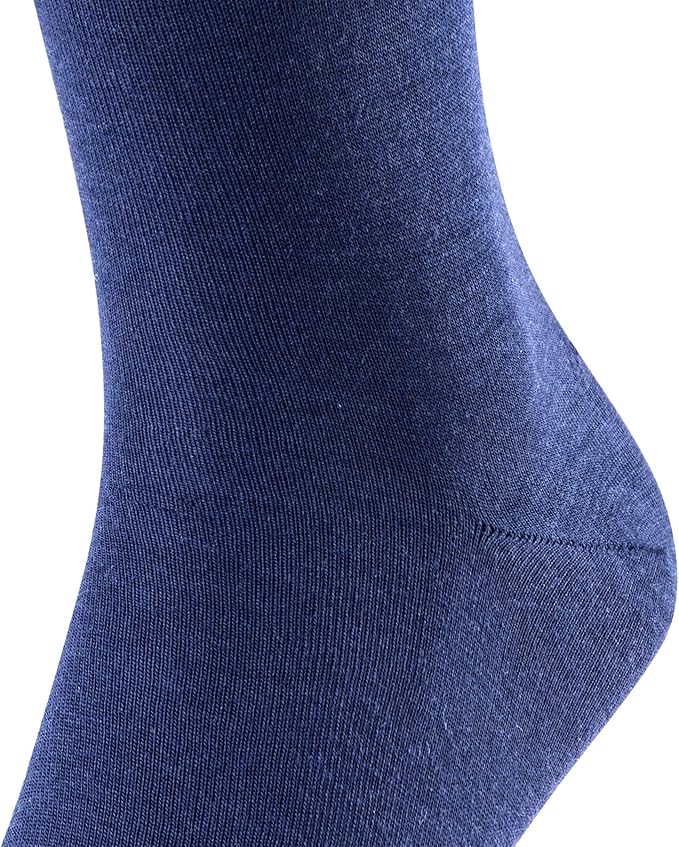 FALKE Men's Airport Dress Socks, Premium Merino Wool Cotton Blend, Sustainable Luxury, Eco-Friendly Business Casual, 1 Pair