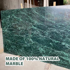 Koville Luxury Natural Indian Marble Incense Holder, Incense Holders for Sticks, Incense Burner Holder, Ideal for Meditation and Relaxing, Easy to Clean(Indian Green)