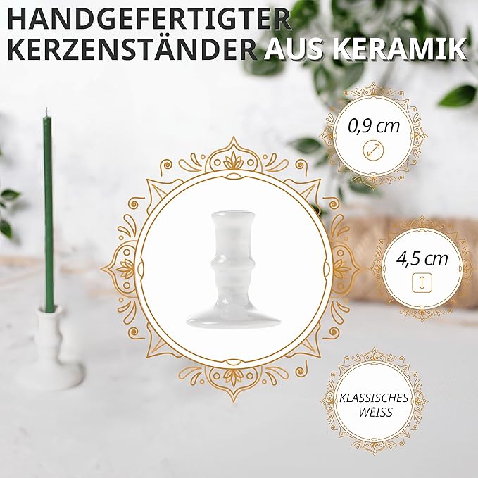 Danilovo Smudging Kit – 5 Palo Santo Sticks, 1 White Sage Smudge Stick and 50 pcs Chakra Colors Beeswax Taper Candles Set for Meditation, Cleansing, and Spiritual Practices