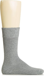 Hugh Ugoli Mens Cotton Dress Socks, Plain Colors, Regular Fit, Crew, Casual Socks, Shoe Size 6 to 15 (3 Pack)