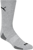 PUMA mens 6 Pack Crew Socks