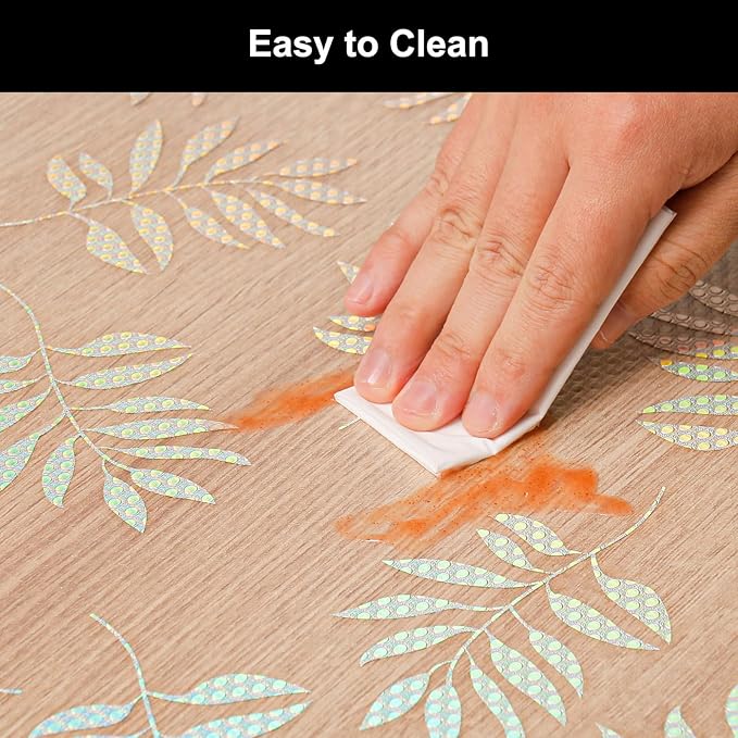 Cooyes Shelf Liner – Premium Non-Adhesive Cabinet & Drawer Liner for Kitchen – Waterproof Shelf Paper with Modern Pattern – Durable EVA Cabinet Mat – Easy to Cut