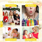 ACITHGL 36 Pcs 4oz Mini Mason Jar Candles Small Scented Candles Bulk Aromatherapy Ideal Souvenir Favors for Wedding Birthday Party (Lemon, Citrus, Coconut Milk, Gold)