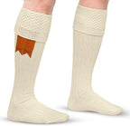 DSS KILTS-Kilt Hose, Tradional Scottish Kilt Scocks Wool Blend, Bubbled Design Kilt Socks for USA Shoe Sizes
