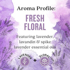 Aura Cacia Fresh Floral Room Spray 8 Fl. oz. - Light Aroma, No Synthetic Fragrances (Pack of 2)