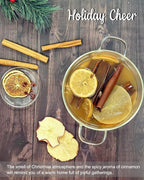 Potpourri Simmering, Holiday Cheer Stovetop Potpourri with Apple, Orange, Cranberry and Cinnamon, Dried Fruits Fragrance Bowl Filler, Perfect Christmas Blend House Warming/Thank You Gift