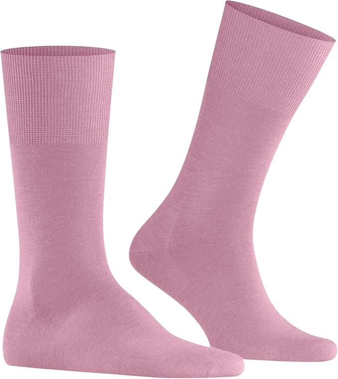FALKE Men's Airport Dress Socks, Premium Merino Wool Cotton Blend, Sustainable Luxury, Eco-Friendly Business Casual, 1 Pair