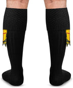 DSS KILTS-Kilt Hose, Tradional Scottish Kilt Scocks Wool Blend, Bubbled Design Kilt Socks for USA Shoe Sizes