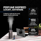 Solvère Perfume Inspired Diffuser Oil | Perfume Oil Diffuser Refill | 10ml Essential Oil for Diffusers | Versatile and Mess-Free | Essential Oil Refill by Perfa