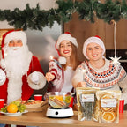 Loopeer 9 Pack Potpourri Simmer Kit 645g DIY Christmas Stovetop Potpourri with Card Transparent Bag Tag Xmas Scent Winter Stovetop Simmering Ingredients for Home Fragrance Housewarming Hostess Gift