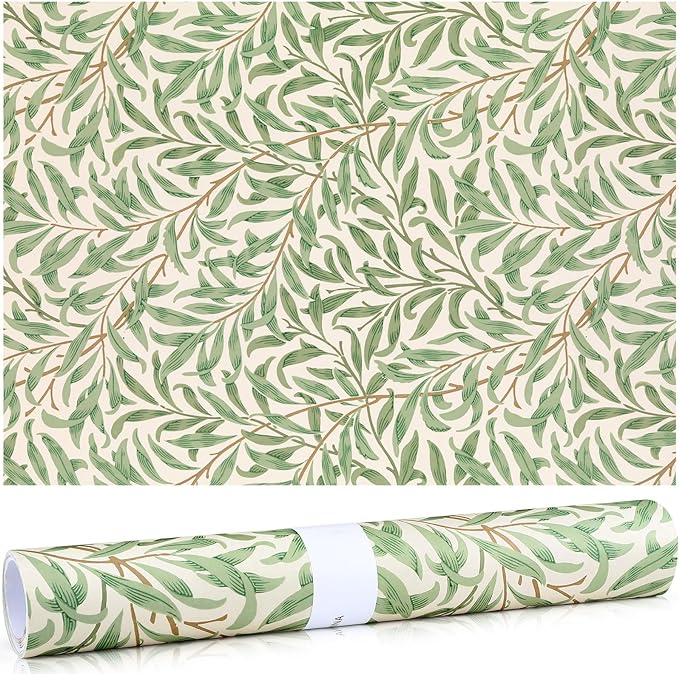 10 Sheets Drawer Liners for Dresser Scented Drawer Liners Non Adhesive Scented Paper for Fragrant Home Shelf Closet(Linen,Greenery)