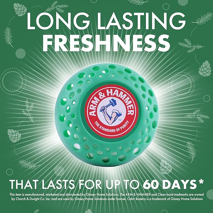 A&H Odor BusterZ Forest Pine 6pk Blister