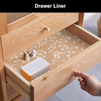 Cooyes Shelf Liner – Premium Non-Adhesive Cabinet & Drawer Liner for Kitchen – Waterproof Shelf Paper with Modern Pattern – Durable EVA Cabinet Mat – Easy to Cut