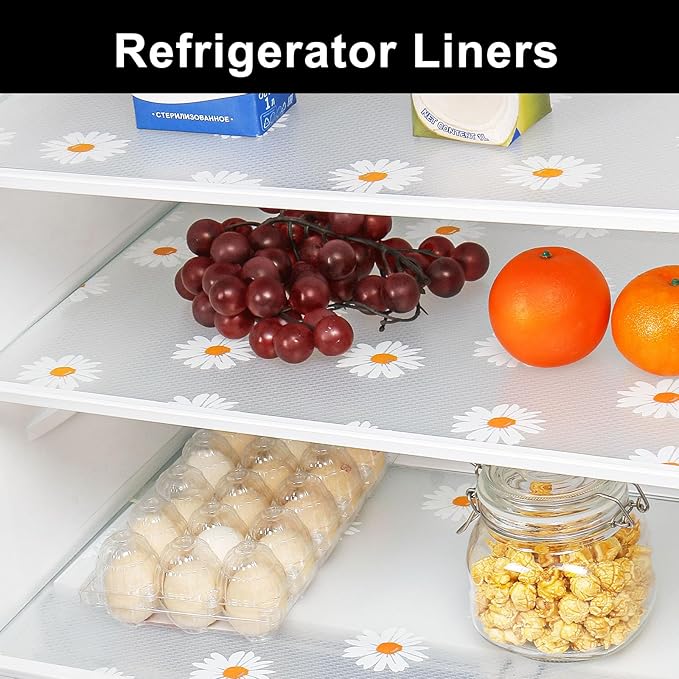 Cooyes Shelf Liner – Premium Non-Adhesive Cabinet & Drawer Liner for Kitchen – Waterproof Shelf Paper with Modern Pattern – Durable EVA Cabinet Mat – Easy to Cut