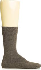 Hugh Ugoli Mens Cotton Dress Socks, Plain Colors, Regular Fit, Crew, Casual Socks, Shoe Size 6 to 15 (3 Pack)