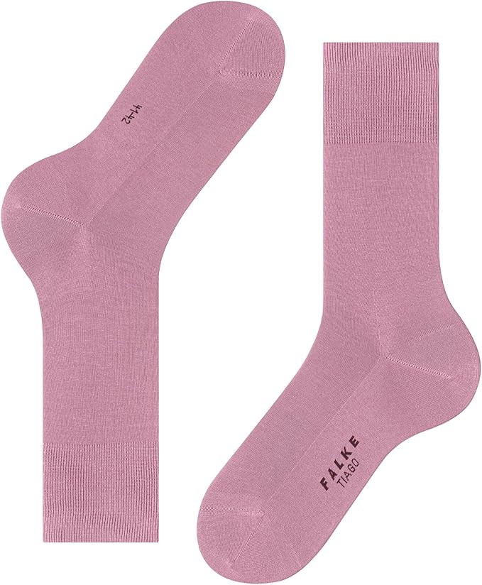 FALKE Men's Tiago Dress Socks, Sustainable Cotton, Crew, 1 Pair