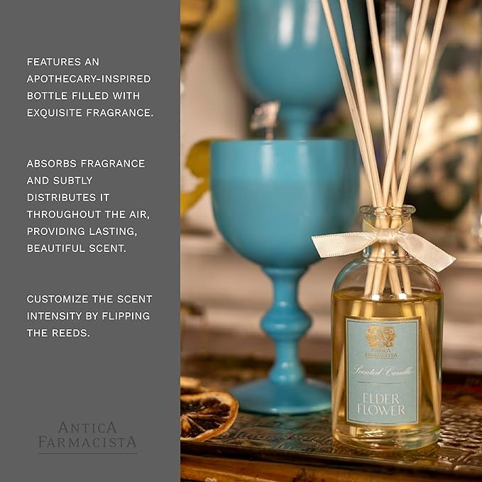 Antica Farmacista Home Ambiance Diffuser,Elderflower,3.4 Fl Oz