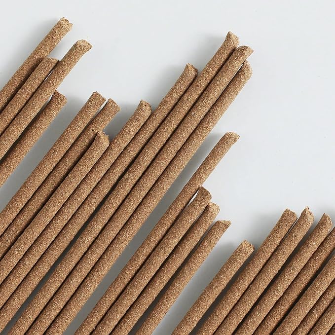 Asayu Japan Traditional Incense Sticks - Reflection Set (Frankincense + Patchouli), 40gr (Each Scent 20g), for Yoga, Zen Meditation and Relaxation - Traditional Smoke Type