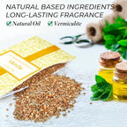 SCENTORINI Sachets for Drawers and Closets, Sachets Bags Long-Lasting, Linen Vanilla Cotton Eucalyptus & Sage, Pack of 16, Home Fragrance Sachet for Closet, Drawer, Wardrobe