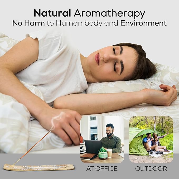 Satya Super Hit Incense Sticks 250 gmx 2 Pack (500 GMS), Insenses with Raajsee Insence Holder Bundle, Nag Champa Natural Incense