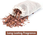 Pack of 48 Cedar Chips and Lavender Sachets (24 Lavender, 24 Cedar) - Home Fragrance Sachet for Drawers and Closets, LV-F-LC-3