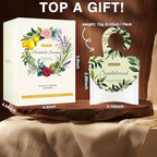 15 Packs Sandalwood Scented Sachets Bag for Drawers and Closets, Air Freshener for Home Fragrance Sachet, Long-Lasting Hanging Closet Deodorizer Smell Goods for House