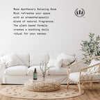 Muse Apothecary Room Ritual - Botanical Collection - Christmas Room Spray, Aromatic and Relaxing Room Mist, Air Freshener Spray, Infused with Natural Aromatherapy Essential Oils - 8 oz, Warm Cedar