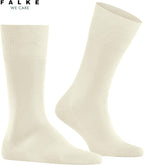 FALKE Men's Tiago Dress Socks, Sustainable Cotton, Crew, 1 Pair