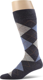 Men’s Argyle Dress Socks, Combed Cotton, Pack of 3