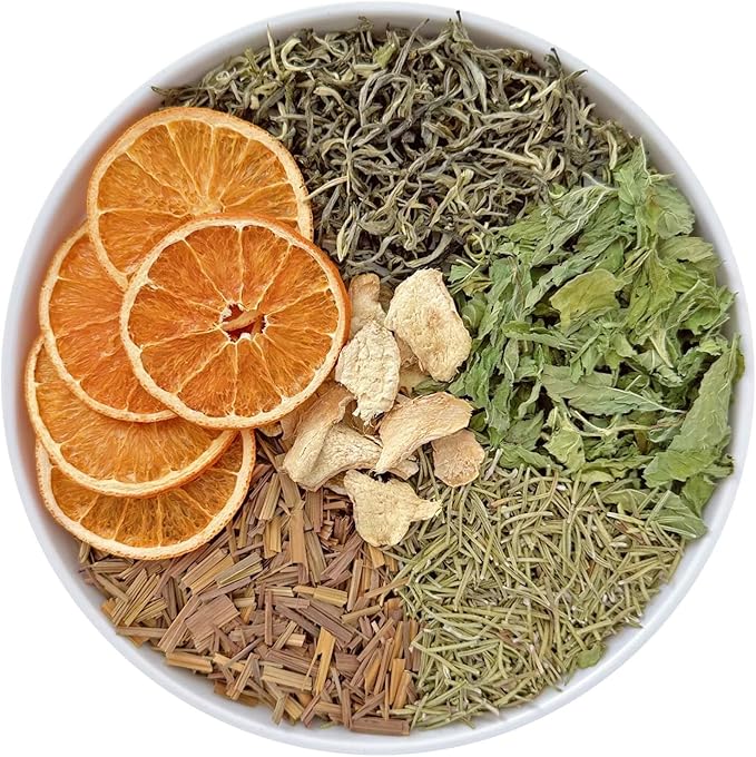 Potpourri Simmering, Healing Herbs Stovetop Potpourri with Cinnamon, Ginger, Lavender, Anise Star and Orange, Simmer Pot Ingredients for Home Fragrance, Housewarming, Hostess Gift