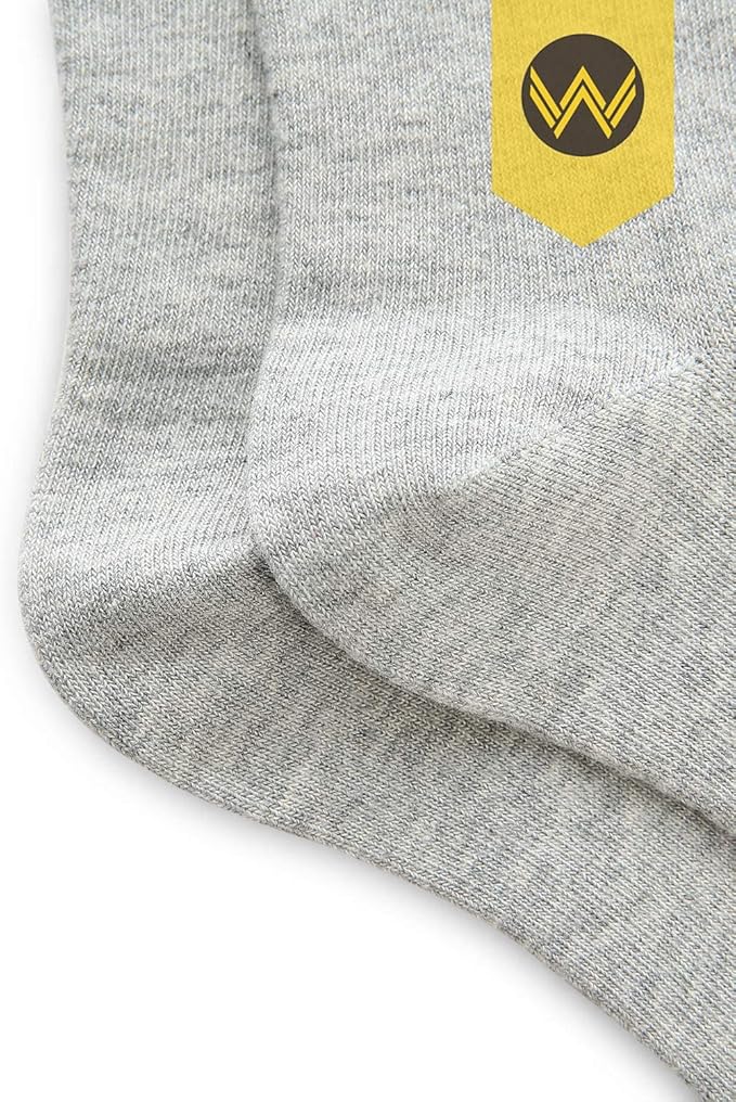WANDER Men's Dress Socks Cotton Thin Classic Lightweight Socks 6/8 Pairs Solid & Patterned Soft Breathable Socks