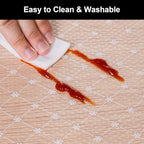 Cooyes Shelf Liner – Premium Non-Adhesive Cabinet & Drawer Liner for Kitchen – Waterproof Shelf Paper with Modern Pattern – Durable EVA Cabinet Mat – Easy to Cut