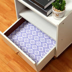 10 Sheets Drawer Liners for Dresser Scented Drawer Liners Non Adhesive Scented Paper for Fragrant Home Shelf Closet(Lavender,Fresh Pattern)