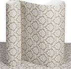 Drawer and Shelf Liner, Non-Slip Kitchen Cabinet Liners Non-Adhesive Thick Strong Grip Waterproof Washable Mats Protect Dresser Shelves Cupboard Bathroom Cabinets, Boho: Beige, 18 in X 30 FT