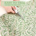 10 Sheets Drawer Liners for Dresser Scented Drawer Liners Non Adhesive Scented Paper for Fragrant Home Shelf Closet(Linen,Greenery)