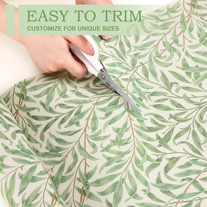 10 Sheets Drawer Liners for Dresser Scented Drawer Liners Non Adhesive Scented Paper for Fragrant Home Shelf Closet(Linen,Greenery)